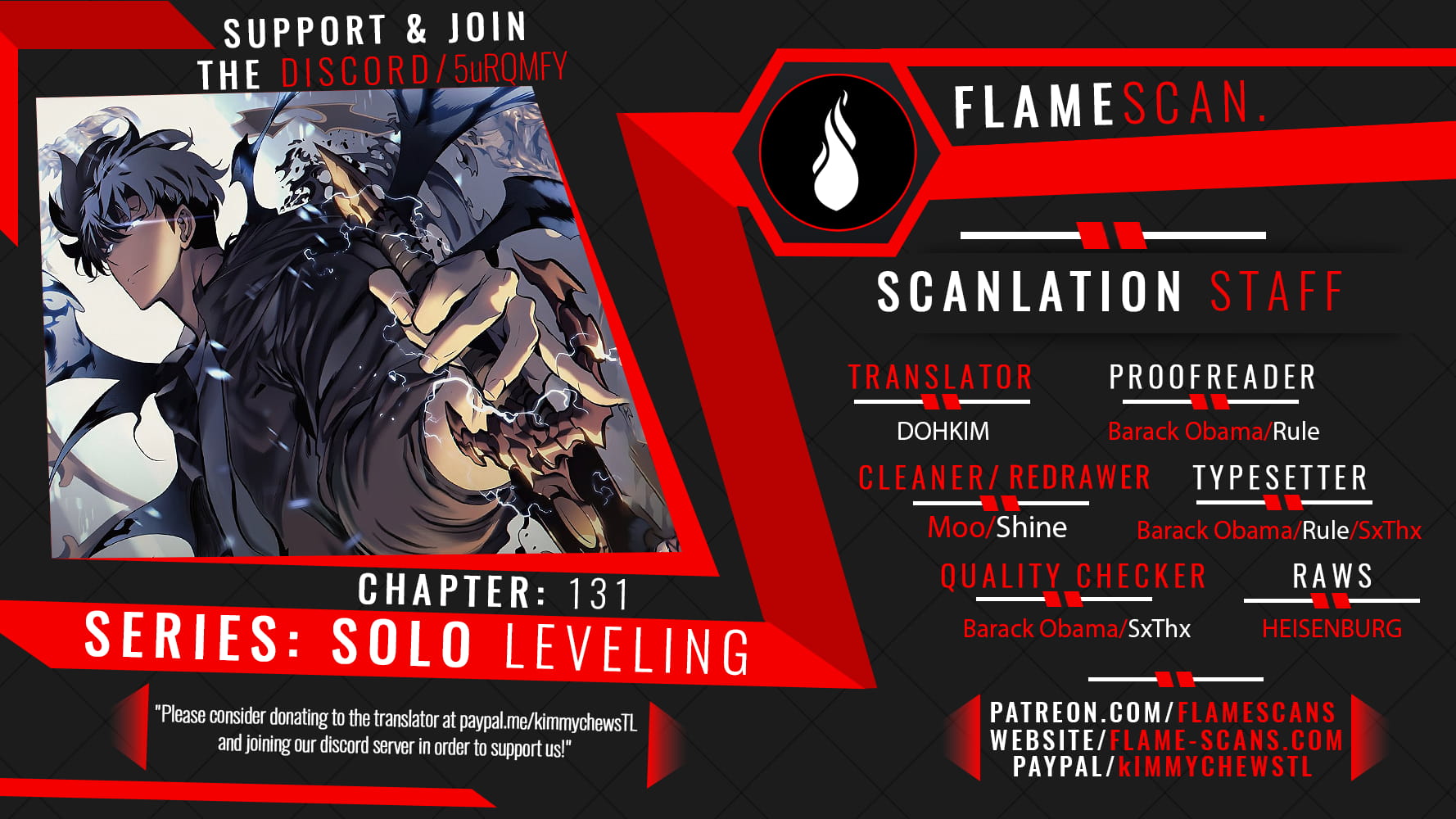 Solo Leveling, Chapter 131 image 01